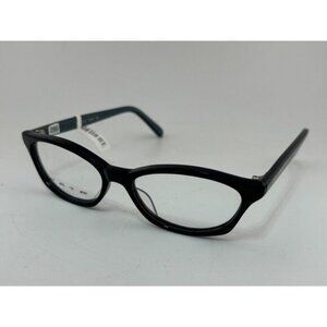KATA - Style 42 NOIR 140mm Black Plastic Oval Eyeglass Frames